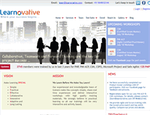 Tablet Screenshot of learnovative.com